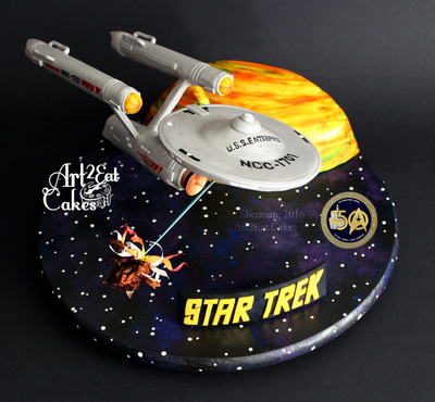 Star Trek Cake